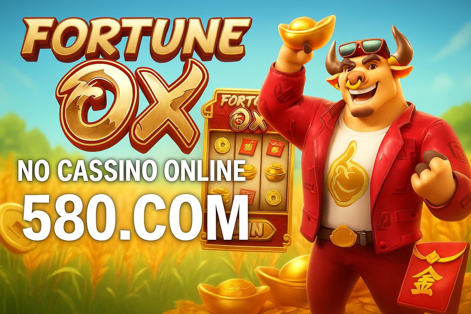 Fortune Ox no 580.COM - Aposte Agora e Reivindique Seus Ganhos