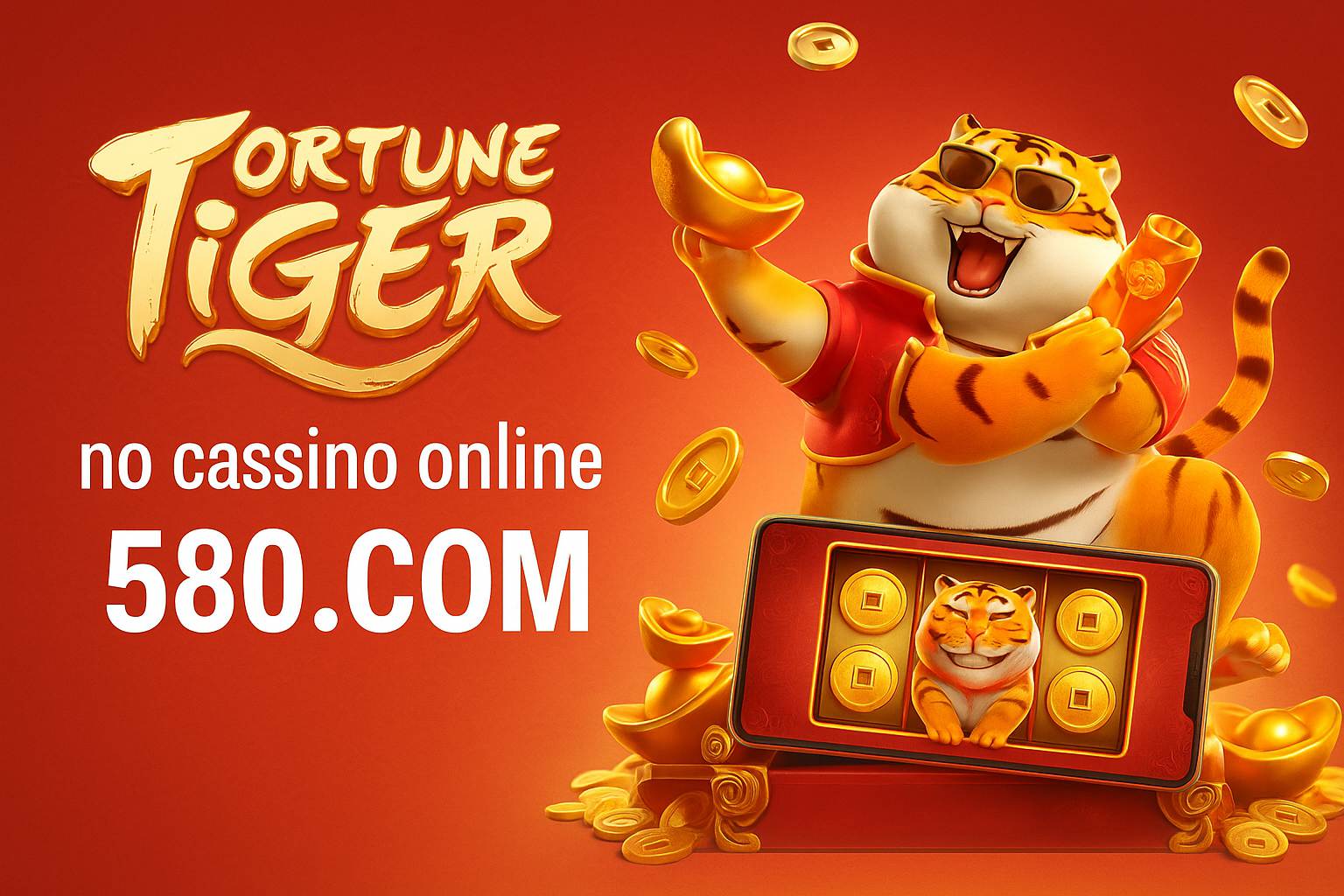 Fortune Tiger é um jogo imperdível no 580.COM Casino