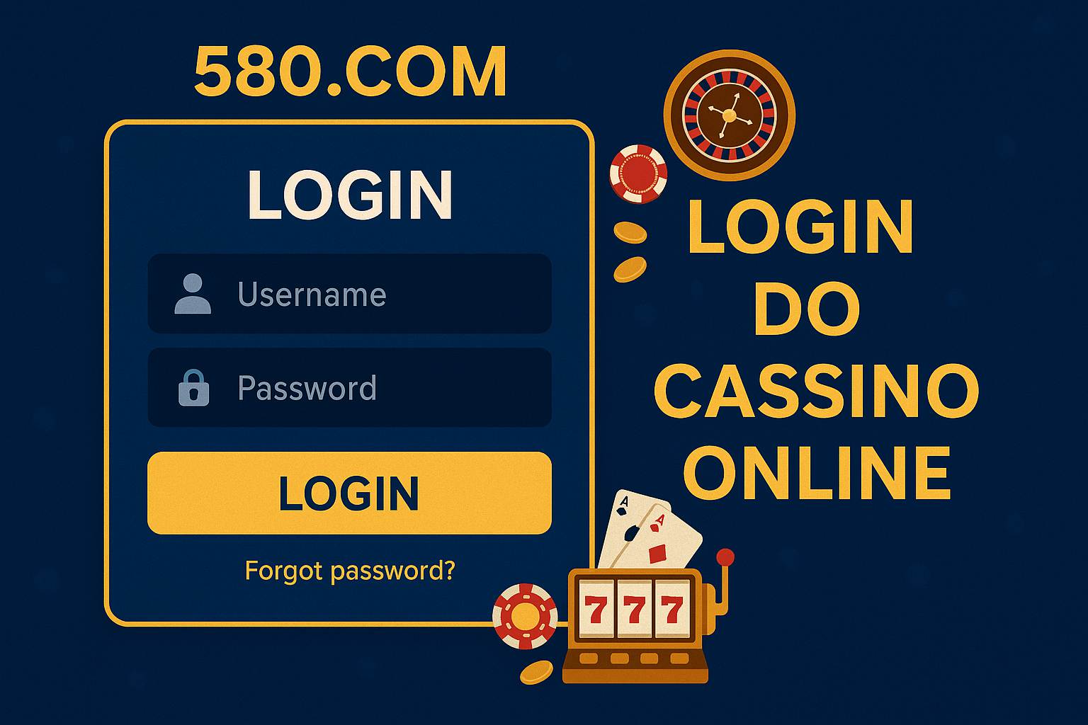 Login no Cassino 580.COM