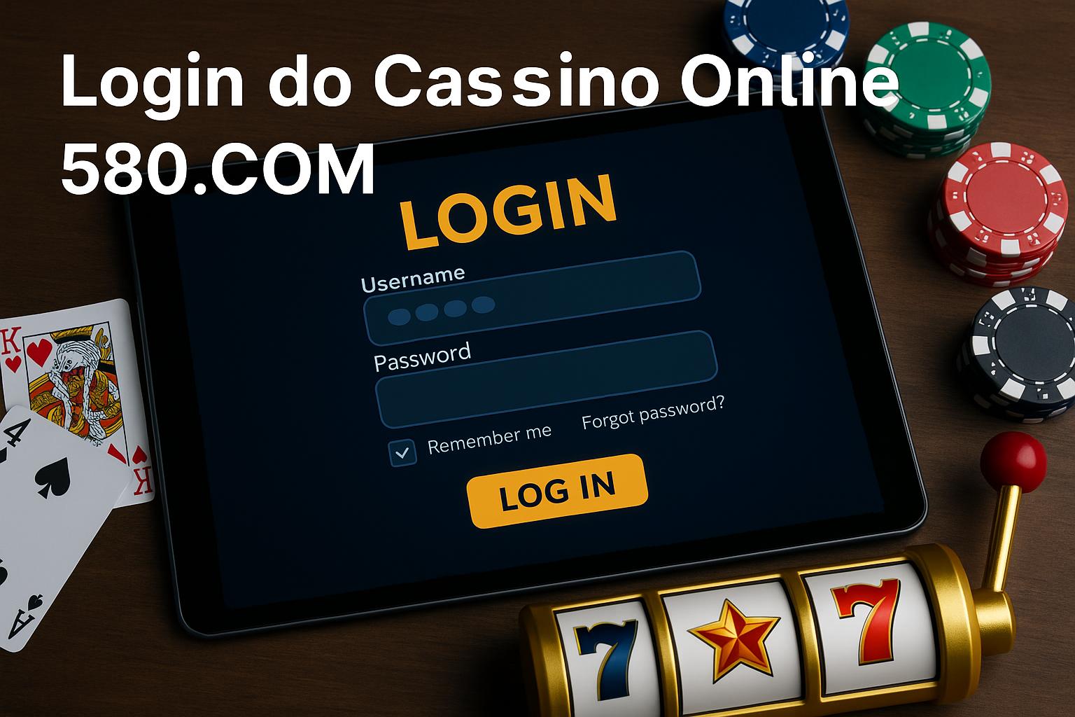 Registro na 580.COM Garante Acesso a uma Vasta Seleção de jogo